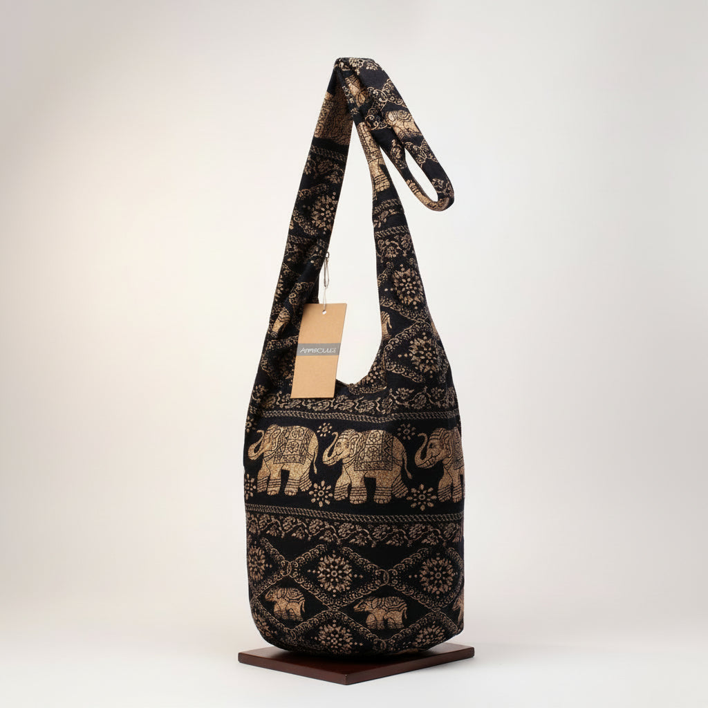 Elephant Mandala Crossbody Bags