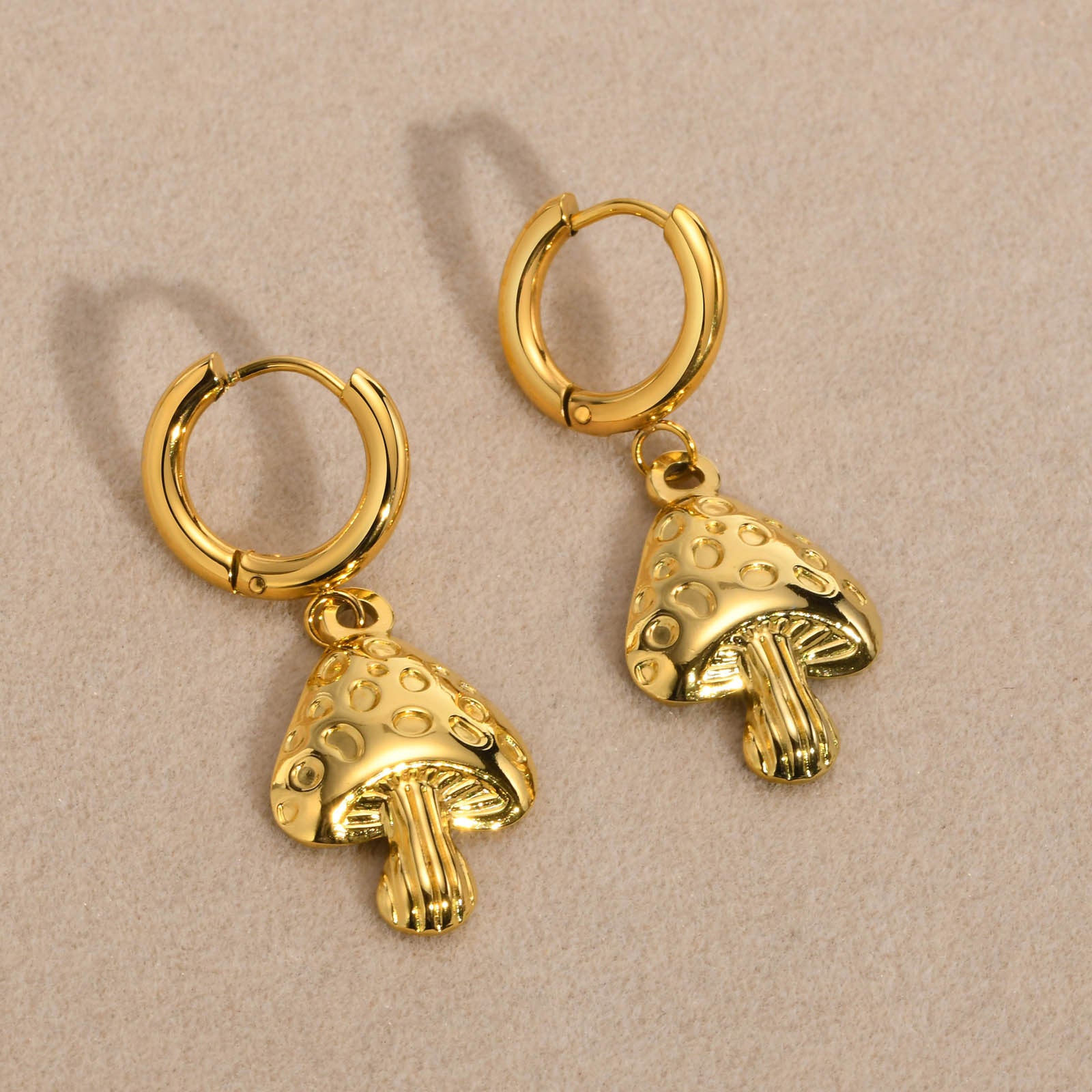 cute fairycore mushroom earrings women